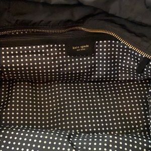 Kate Spade diaper bag.